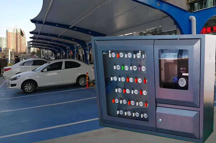 人臉識(shí)別車輛智能鑰匙柜